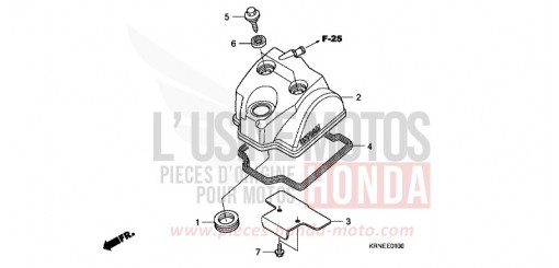 CYLINDER HEAD COVER CRF250RD de 2013